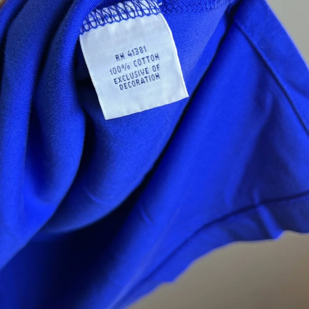 Polo Ralph Lauren Holiday Polo Shirt Men's Size Large Royal Blue Preppy